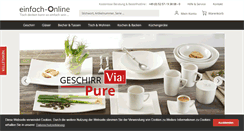 Desktop Screenshot of einfach-online.de